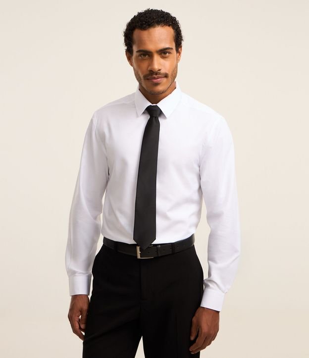 Corbata Clássica Satinada con Textura 2