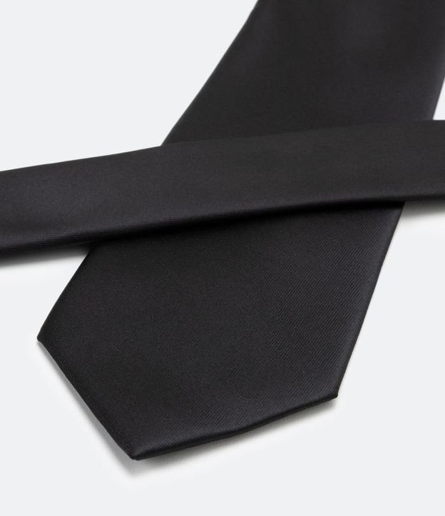 Corbata Clássica Satinada con Textura 5
