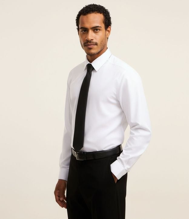 Corbata Clássica Satinada con Textura 6