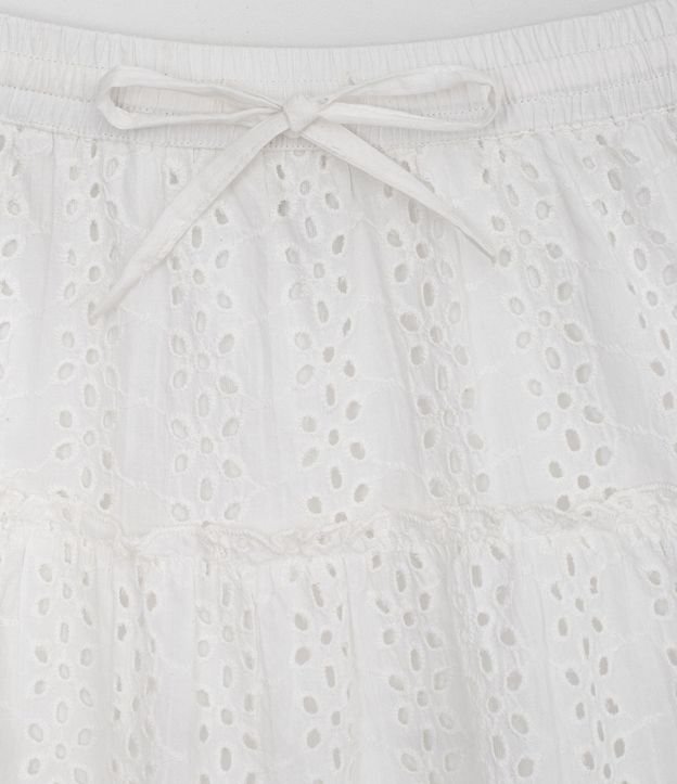 Pollera Infantil Marias con Detalles de Laise - Talle 5 a 14 años 3