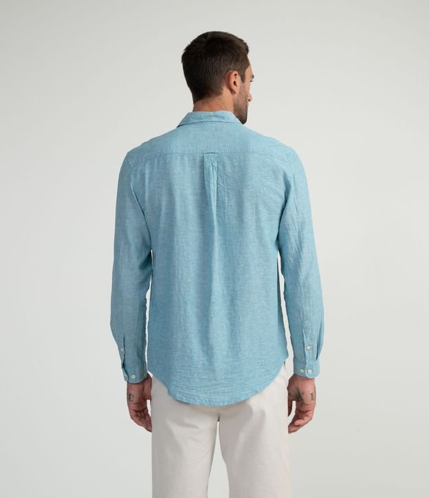 Camisa Comfort Básica en Lino 2