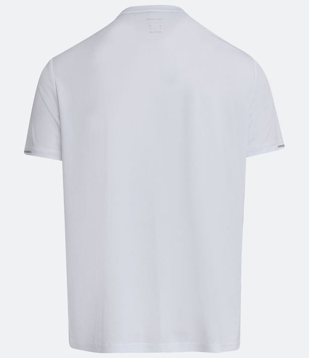Remera Deportiva Manga Corta con Banda Reflectiva 2