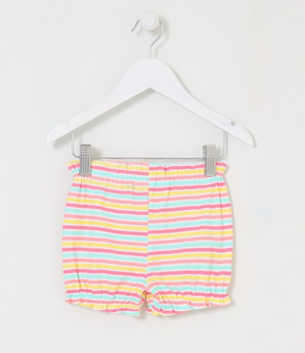 Short Infantil Rayado - Talle 0 a 18 meses 2