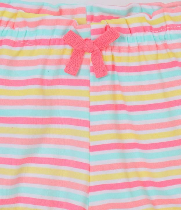 Short Infantil Rayado - Talle 0 a 18 meses 3