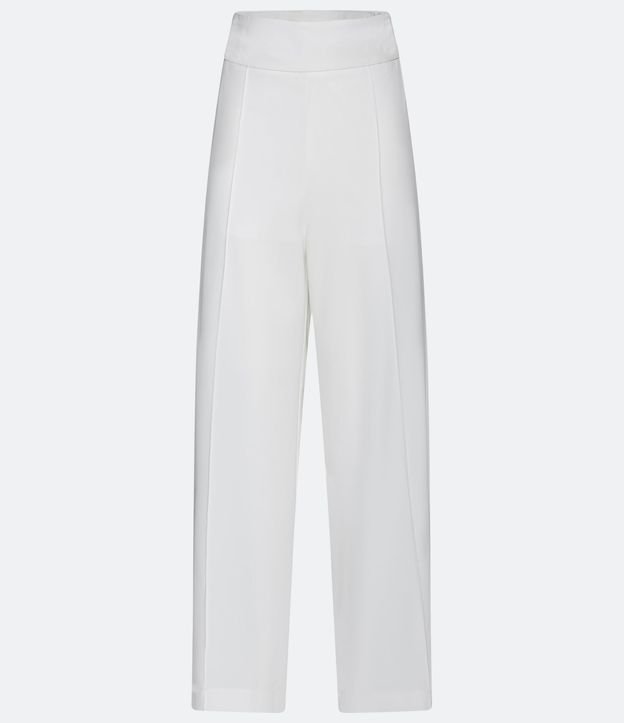 Pantalón Pantalona en Crepé con Friso Delantero 8