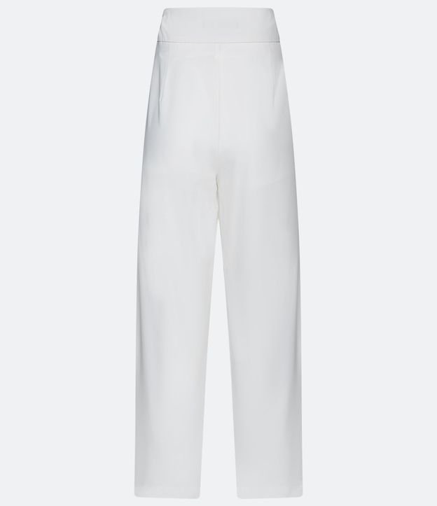 Pantalón Pantalona en Crepé con Friso Delantero 9