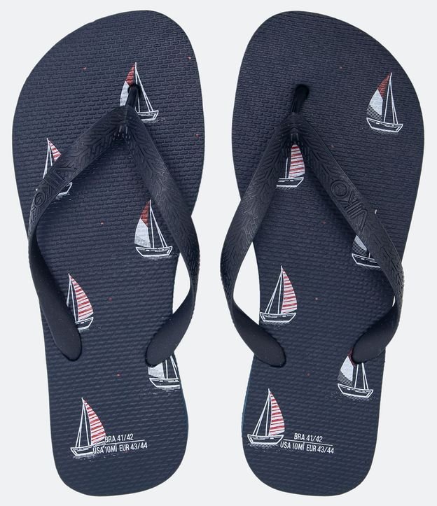 Ojotas Estampadas de Barcos Viko