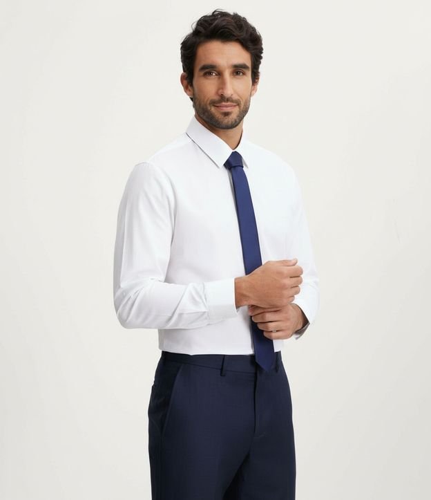 Corbata Slim Básica en Satén