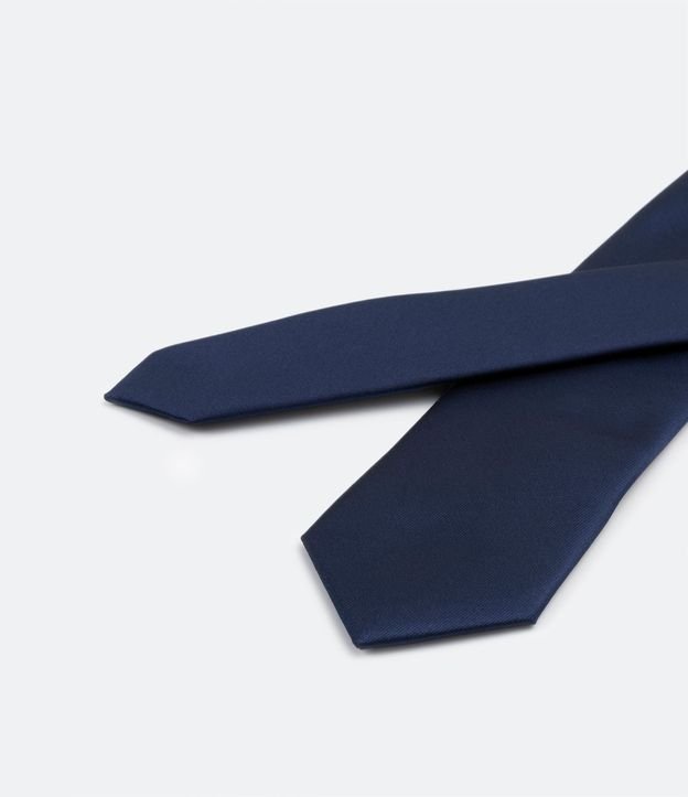 Corbata Slim Básica en Satén 3