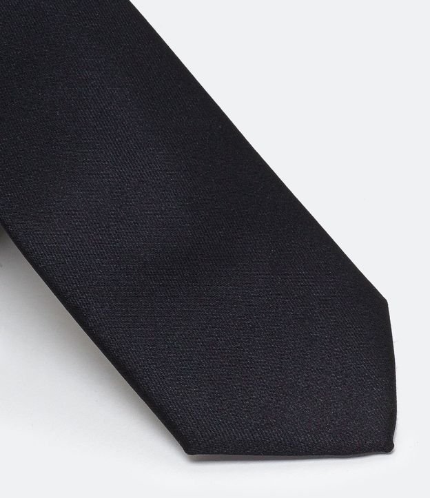 Corbata Slim Básica en Satén 3
