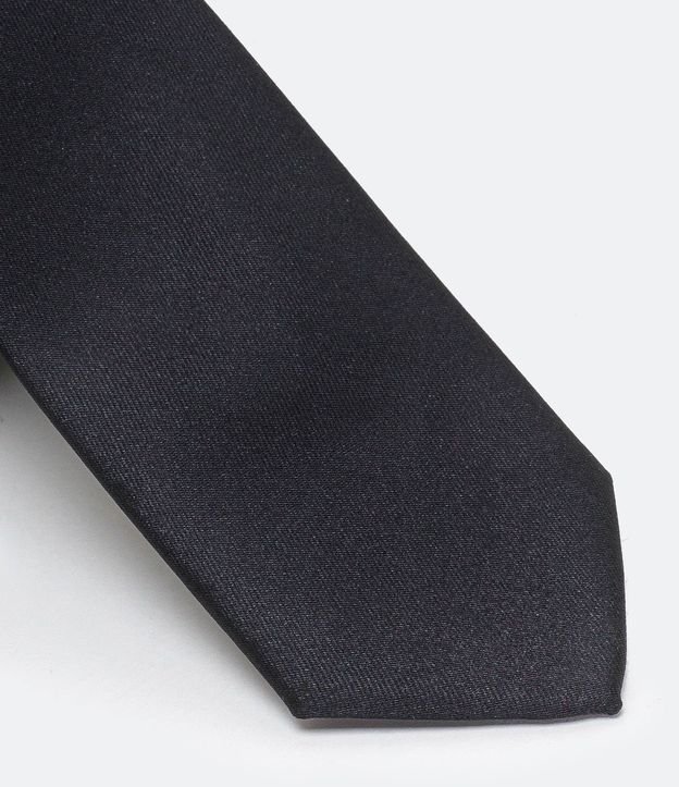 Corbata Slim Básica en Satén 6