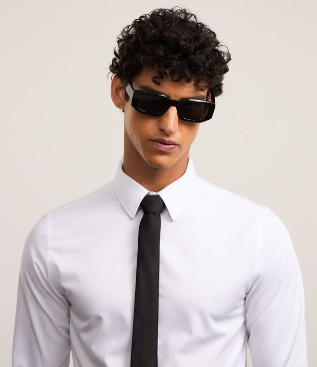 Corbata Slim Básica en Satén 8