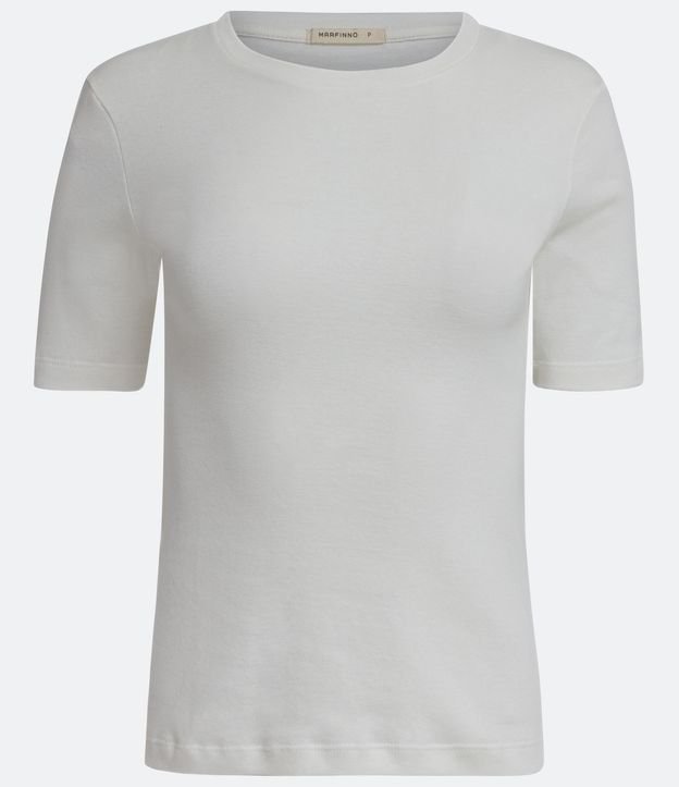 Blusa Básica en Algodón con Manga Corta 6