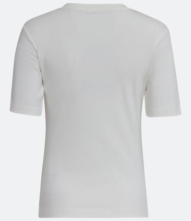 Blusa Básica en Algodón con Manga Corta 8