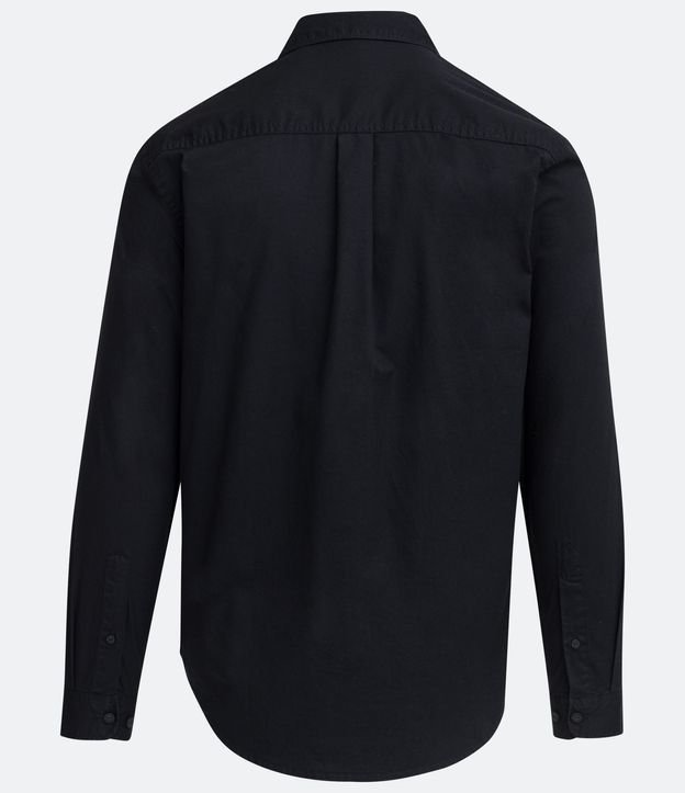 Camisa Manga Larga en Sarga con Bolsillos 5