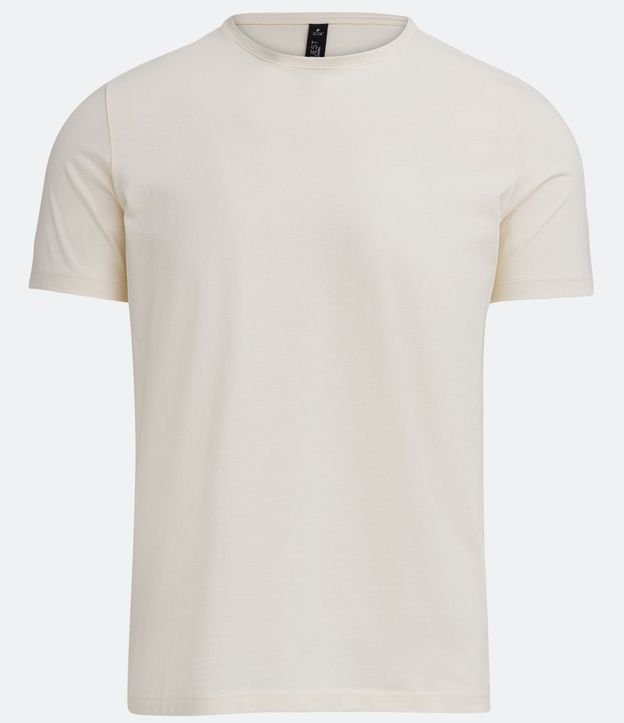 Remera Slim Básica en Algodón Peruano con Cuello Redondo 6