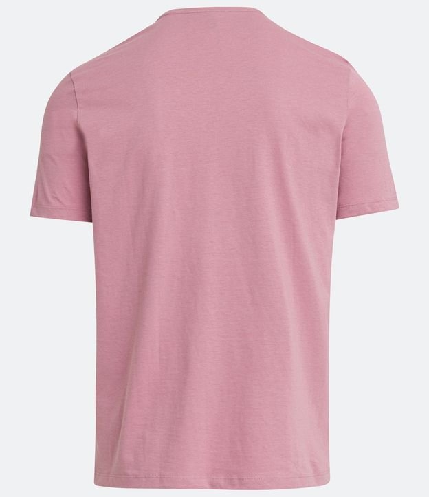 Remera Slim Básica en Algodón Peruano con Cuello Redondo 6