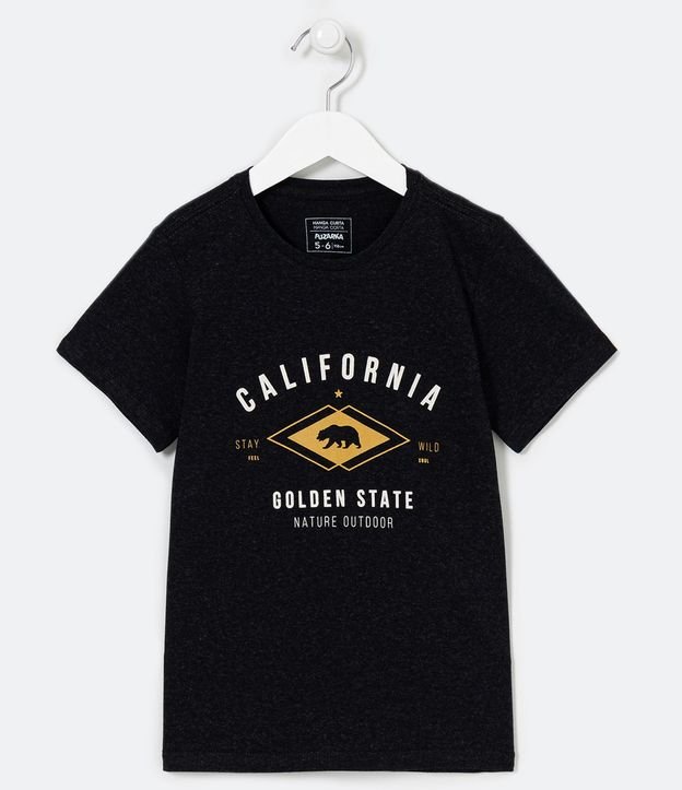 Remera Infantil Estampa California - Talle 5 a 14 años