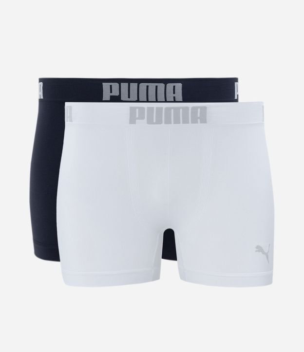 Kit 02 Calzoncillos Boxer en Microfibra sin Costura Puma 1
