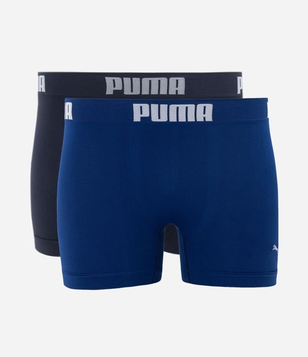 Kit 02 Calzoncillos Boxer en Poliamida sin Costura Puma