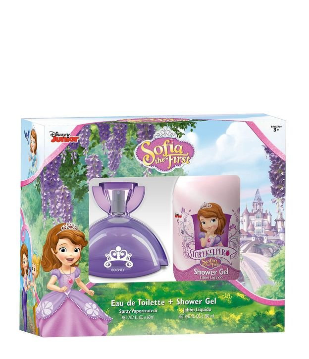 Kit Perfume Princesa Sofia Disney Eau de Toillete + Shower Gel