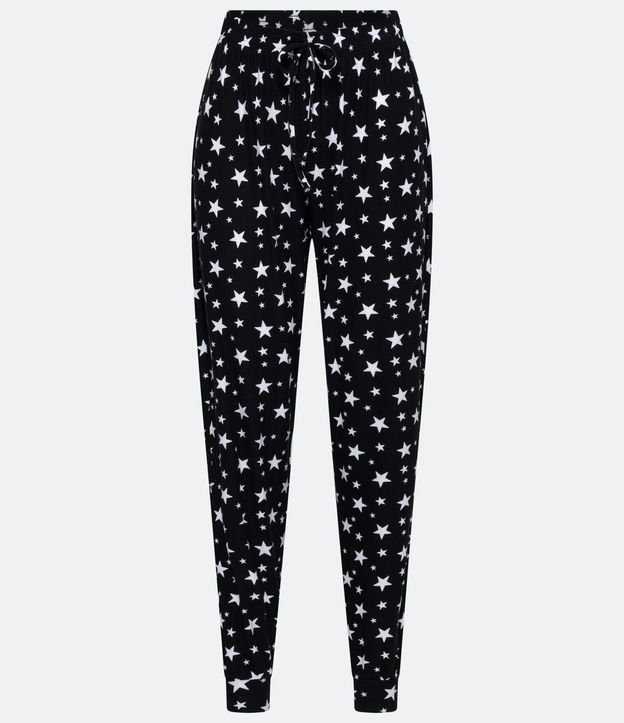 Pantalón de Pijama con Estampado de Estrellas 6