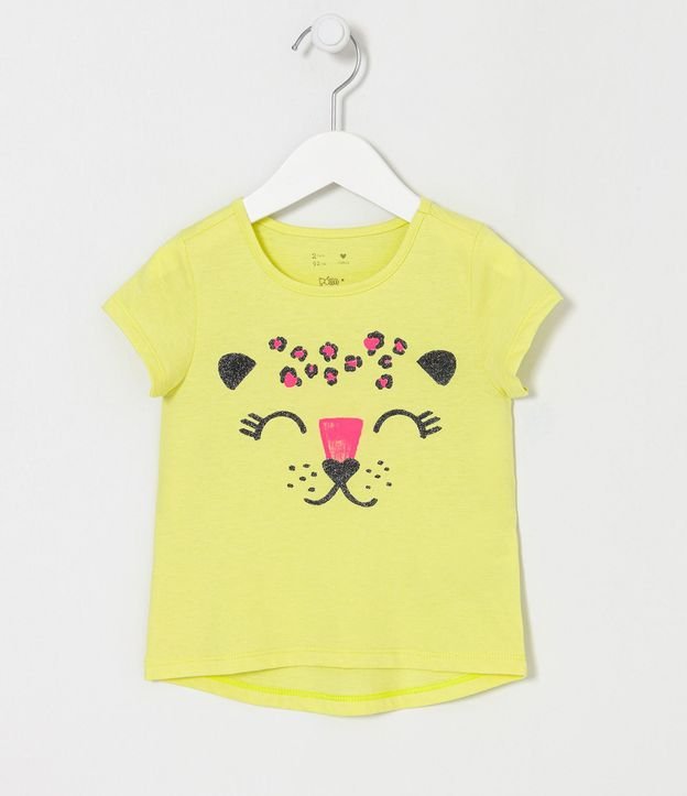 Blusa Infantil con Estampado de Leopardo - Talle 1 a 5 años