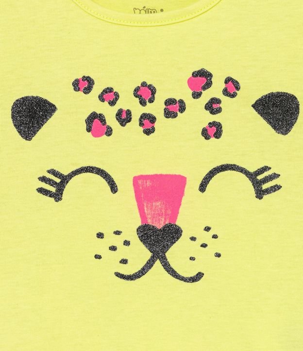 Blusa Infantil con Estampado de Leopardo - Talle 1 a 5 años 3