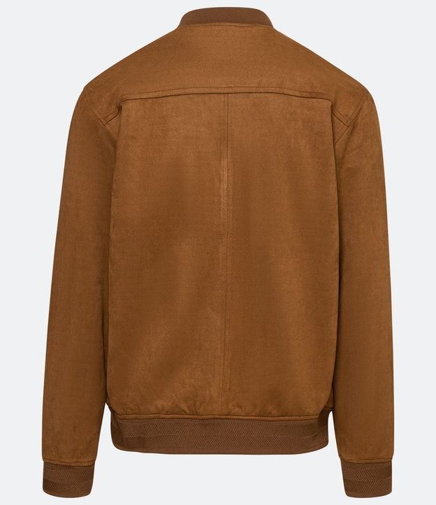 Chaqueta Bomber Lisa con Bolsillo 10