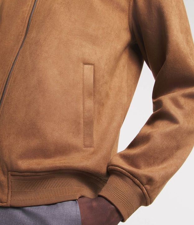 Chaqueta Bomber Lisa con Bolsillo 6
