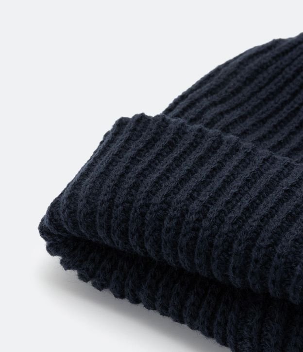 Gorro Básico Acanalado Plegado 2