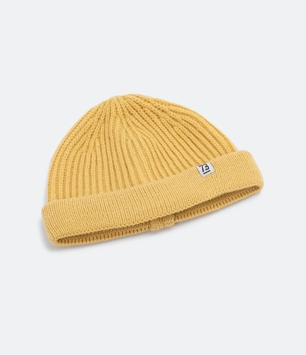 Gorro Leñador en Lana Acrílica con Dobra y Sin Costura 2