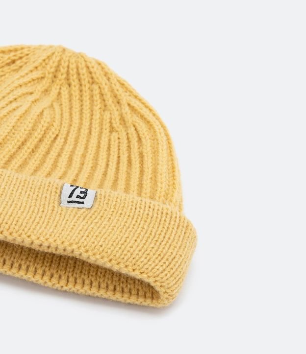 Gorro Leñador en Lana Acrílica con Dobra y Sin Costura 3