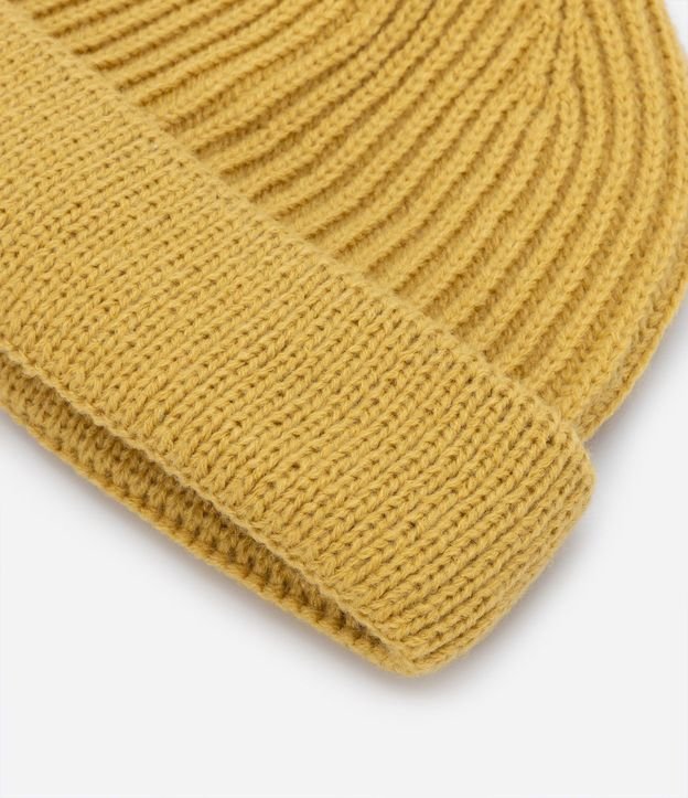 Gorro Leñador en Lana Acrílica con Dobra y Sin Costura 5