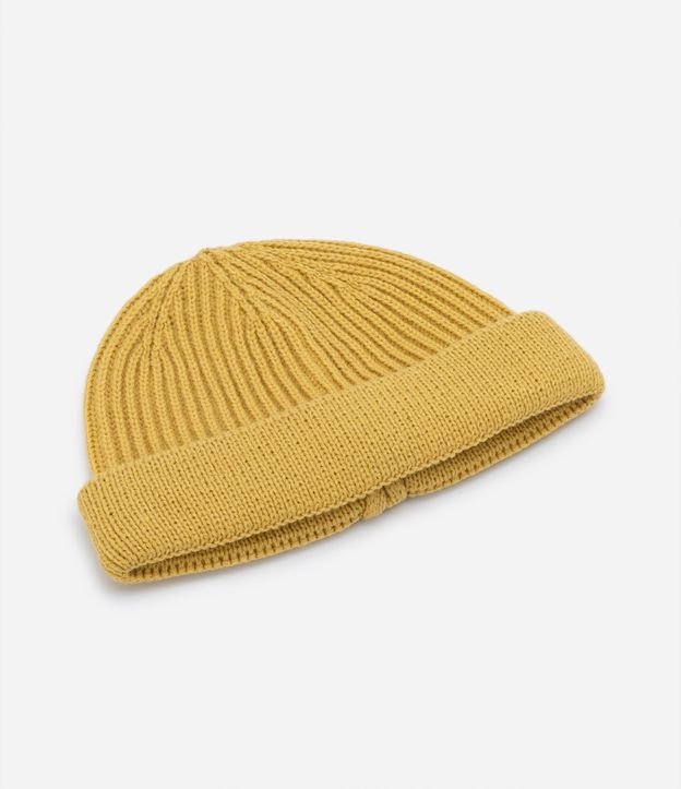 Gorro Leñador en Lana Acrílica con Dobra y Sin Costura 6