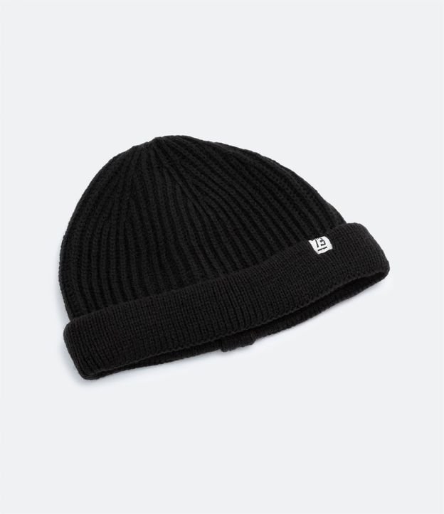 Gorro Leñador en Lana Acrílica con Dobra y Sin Costura