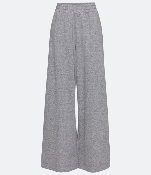Pantalón Pantalona en Algodón con Rayas Laterales 6