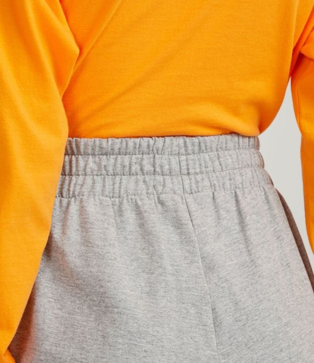 Pantalón Pantalona en Algodón con Rayas Laterales 4