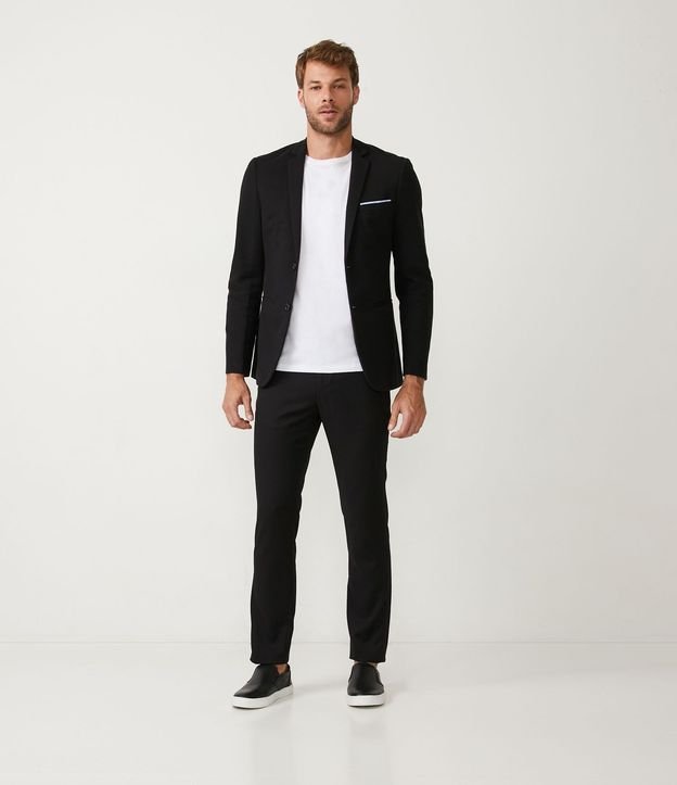 Pantalón Social Slim en Poliviscose con Bolsillos 2