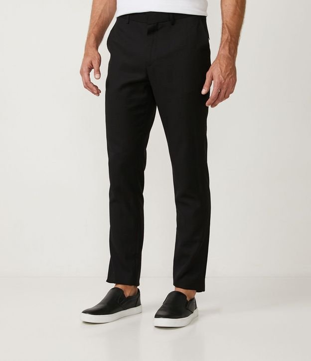 Pantalón Social Slim en Poliviscose con Bolsillos 3