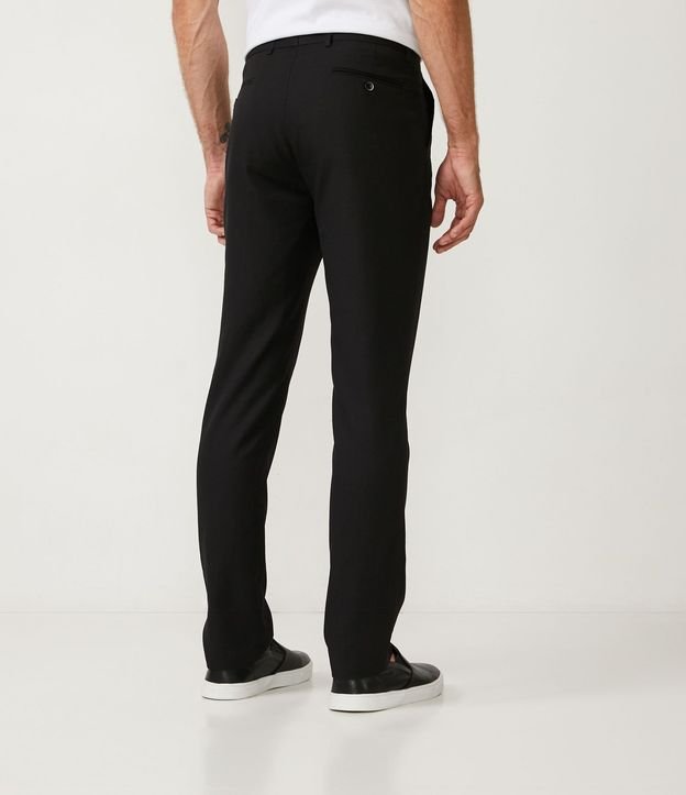 Pantalón Social Slim en Poliviscose con Bolsillos 4
