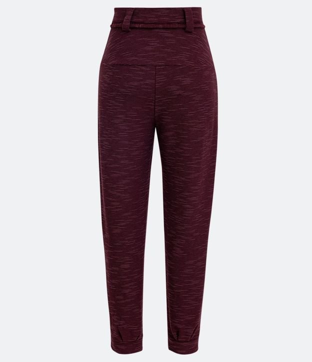 Pantalón Jogger en Malla Flamê Texturizada con Pala Largo 7