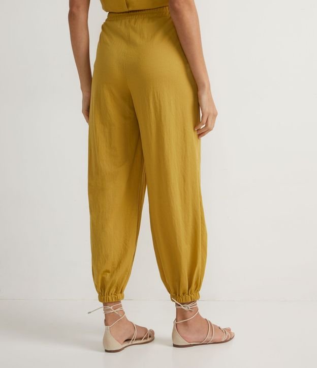 Pantalón Harem en Orly con Cintura Mediana y Cintura Ancha Elástico 2