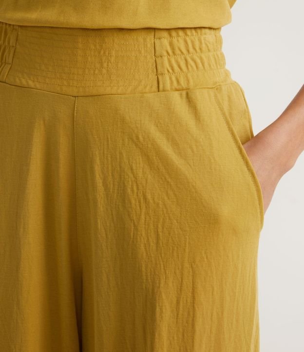 Pantalón Harem en Orly con Cintura Mediana y Cintura Ancha Elástico 3