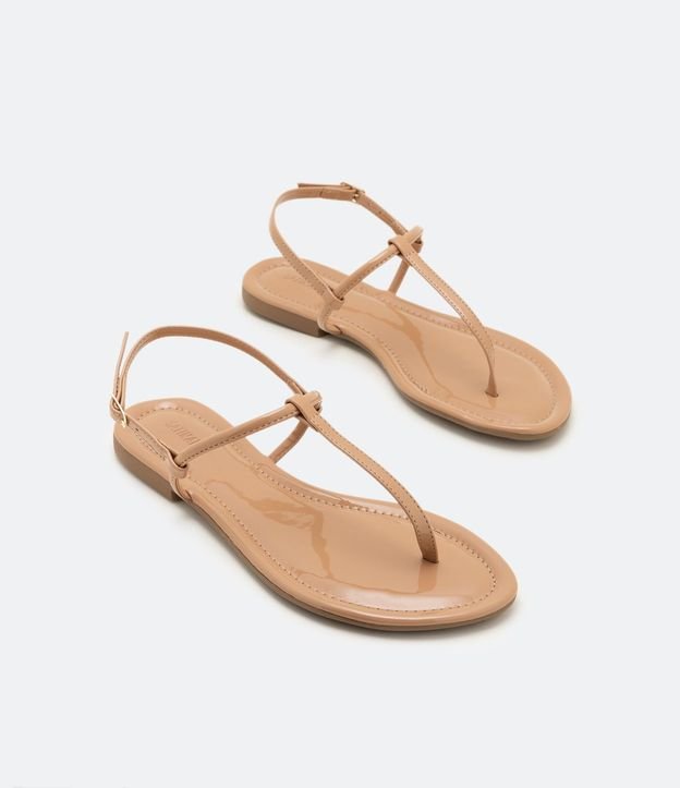 Sandalia Plana con Tiras Finas y Salto Flat 2