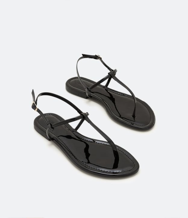 Sandalia Plana con Tiras Finas y Salto Flat 2