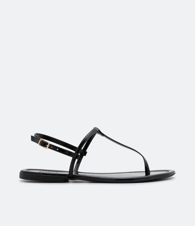 Sandalia Plana con Tiras Finas y Salto Flat 5