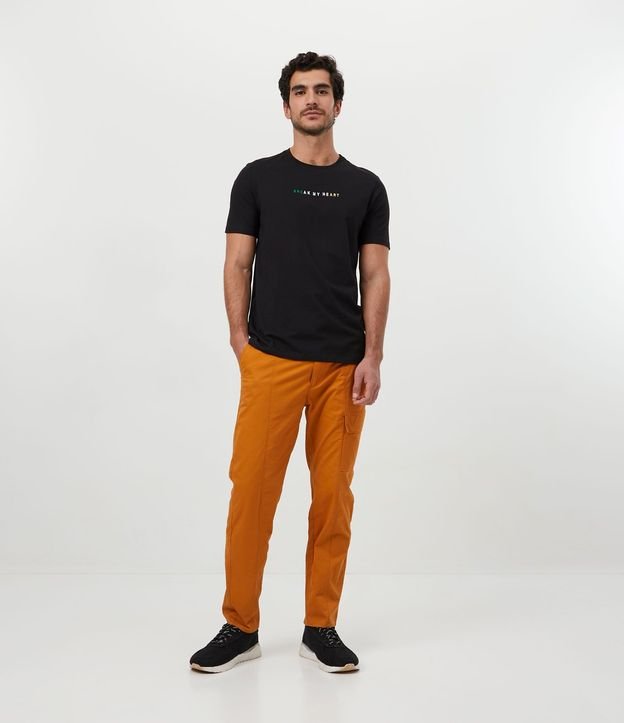 Pantalón Cargo en Algodón
