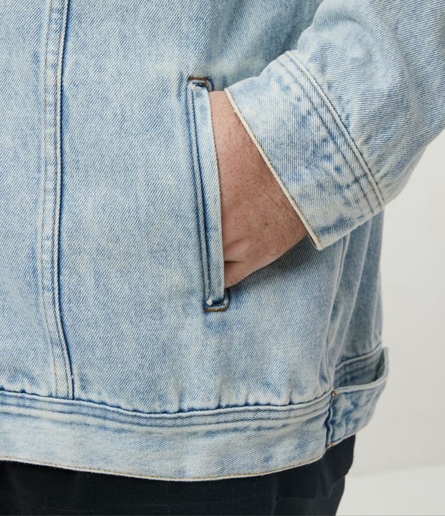 Campera Jeans Destroyed Delavé 6