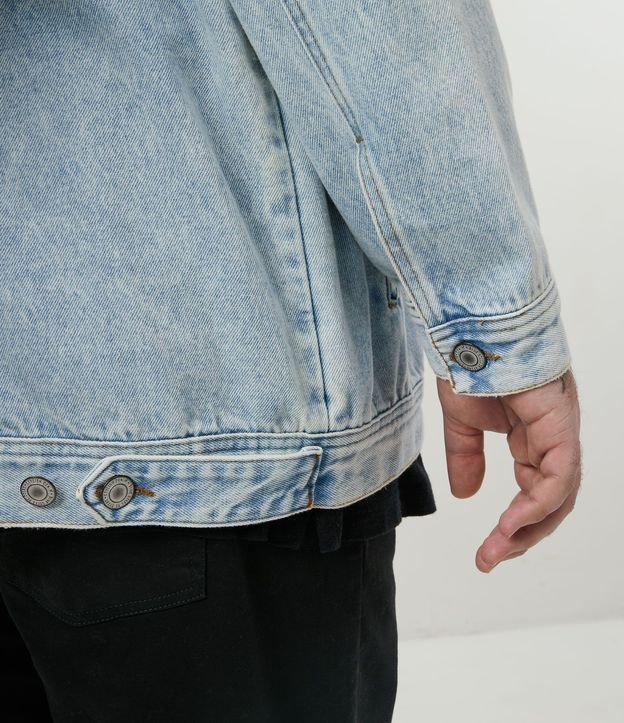 Campera Jeans Destroyed Delavé 8